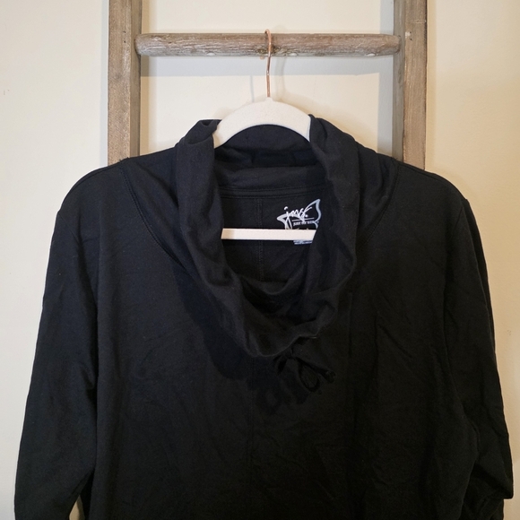 ⭐️40% Off⭐️ Just My Size French Terry Cowl Neck Plus Size Tunic - Picture 8 of 11